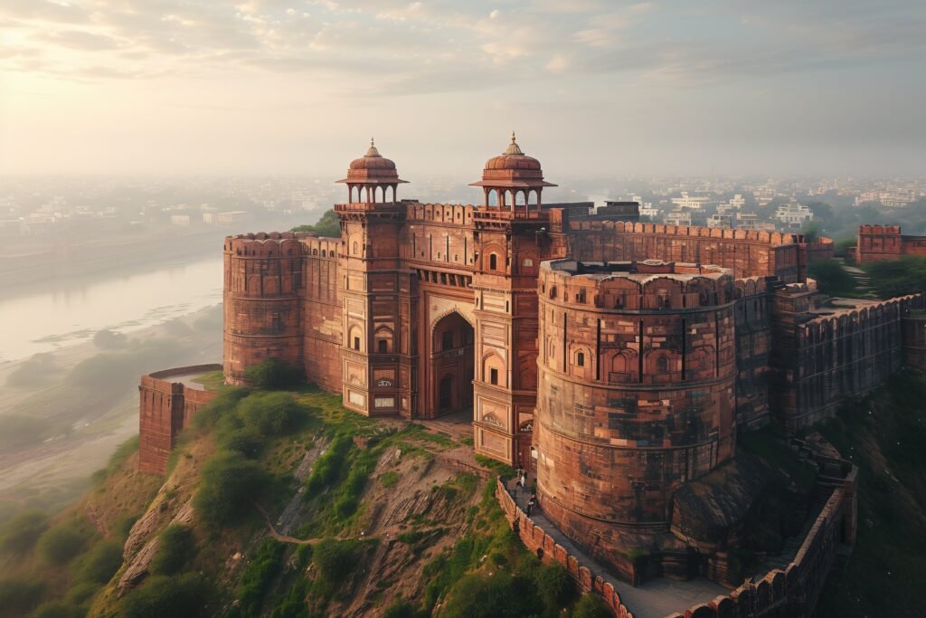 Exploring the Red Fort